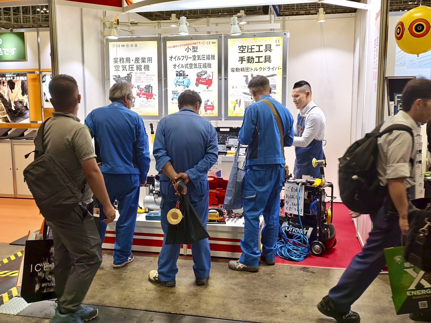 unoair tool japan 2025 ツールジャパン airtool air tool penumatic